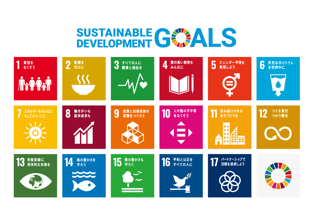 原田組は、持続可能な開発目標(SDGs)に賛同しています | 地域まちづくり貢献型私募債の発行と贈呈式の実施について | お知らせ | 株式会社原田組